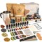 Candle Making Kit - DIY Starter Soy Candle Making Supplies/Kit - Soy Wax, 10 Jars & Tins, 10 Pleasant Scents, Color Dyes & More,Perfect Candle Making Kit for Adults